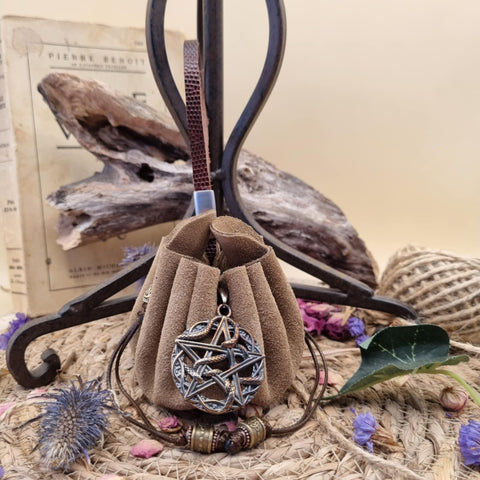 🜃 Bourse Artisanale Runique du Serpent Ancien