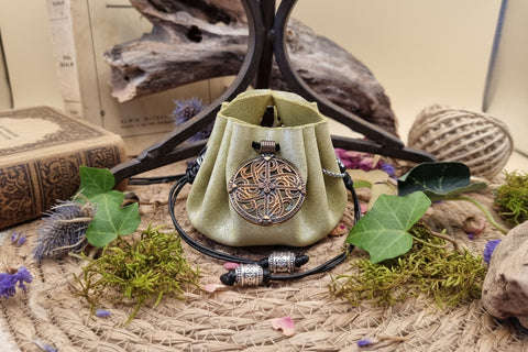 🍃 Bourse de la Forêt Enchantée - Création artisanale