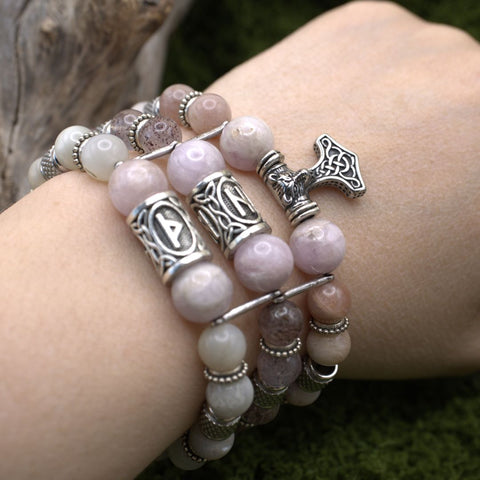 Bracelet Triple d’Æloria — L’Étreinte des Mondes Intérieurs