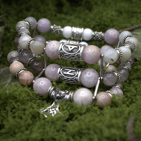 Bracelet Triple d’Æloria — L’Étreinte des Mondes Intérieurs