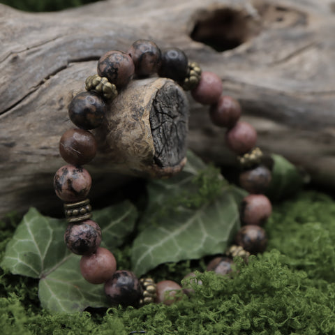 🌹 Bracelet « Rosmelyn » — Le Jardin des Âmes Anciennes