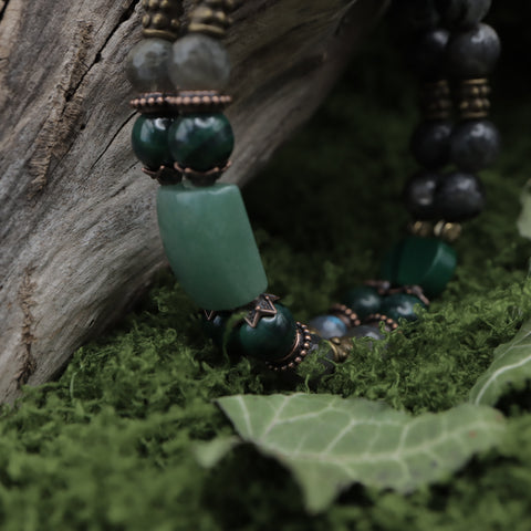 Bracelet Double de Vaelrûn — Le Gardien des Profondeurs