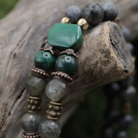 Bracelet Double de Vaelrûn — Le Gardien des Profondeurs