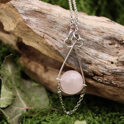 💗 Pendentif Aelwen — Le Murmure du Cœur