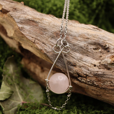 💗 Pendentif Aelwen — Le Murmure du Cœur