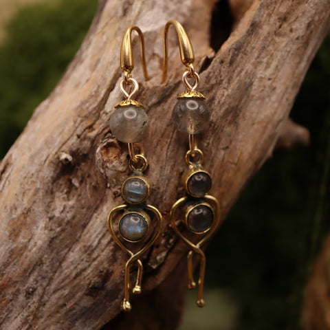 ✨ Boucles d'Oreilles « Aurelindë » — Les Lumières d'Ysoria