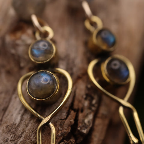 ✨ Boucles d'Oreilles « Aurelindë » — Les Lumières d'Ysoria