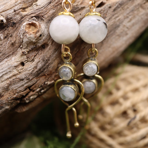🌙 Boucles d'Oreilles « Lumières d'Aurélune »